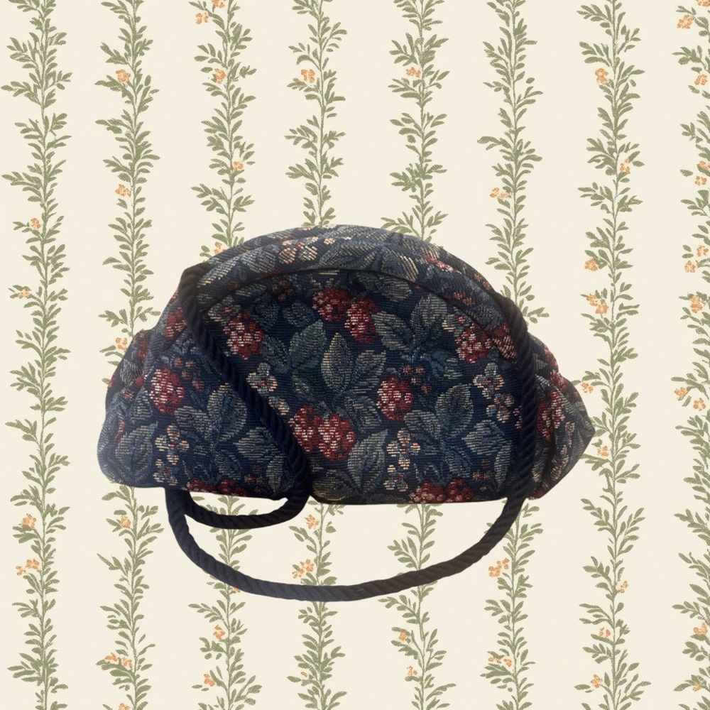 Floral Tapestry Handbag